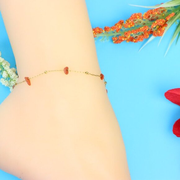 Elegant Handmade Anklet – Perfect for Women & Girls | Ideal Gift Option, DYC1724 - Picture 1 of 9